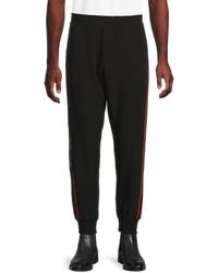 McQueen - Logo Tape Joggers - Lyst