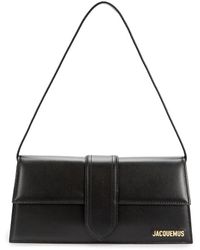 Jacquemus - Long Le Bambino Leather Top Handle Bag - Lyst