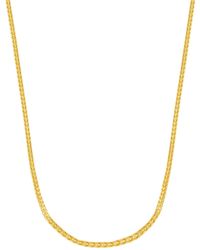 Saks Fifth Avenue 14k Yellow Gold Franco Chain Necklace/3mm - Metallic