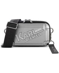 Karl Lagerfeld - Logo Crossbody Bag - Lyst