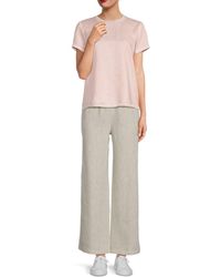 Saks Fifth Avenue - 100% Linen T-Shirt - Lyst