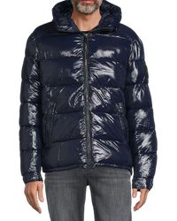 Faux Fur-lined Hooded Jacket 