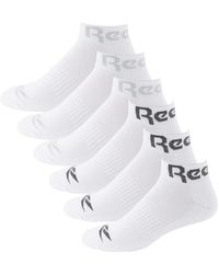 Reebok 6-pack Low-cut Socks - White