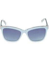 Ted Baker 54mm Square Sunglasses - Blue