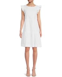 Saks fifth hotsell avenue white dresses