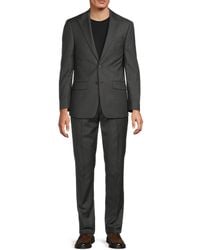 Calvin Klein - Solid Wool-Blend Two-Button Slim-Fit Suit - Lyst