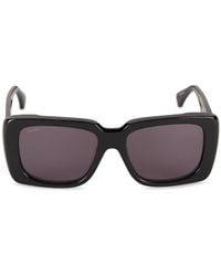 Max Mara - 53Mm Rectangle Sunglasses - Lyst