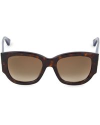 gucci 53mm square core sunglasses