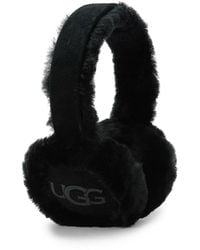 UGG - Logo Shearling Earmuffs - Lyst