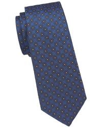 Canali - Medallion Silk Tie - Lyst