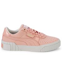 puma cali nubuck rosa