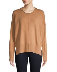 french connection flossy puff sleeve sweater
