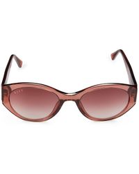 DIFF - Linnea 54mm Oval Sunglasses - Lyst