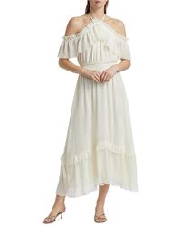Ramy Brook - Zavi Halter Midi-Dress - Lyst