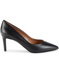 Bruno Magli - Stella Pointed Toe Leather Pumps - Lyst