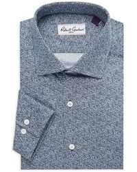 Robert Graham - Tailored Fit Leaf Print Dress Shirt - Lyst