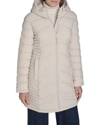 Tommy Hilfiger - Three-quarter Puffer Coat - Lyst