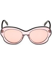 PUCCI - 54Mm Scalloped Cat Eye Sunglasses - Lyst