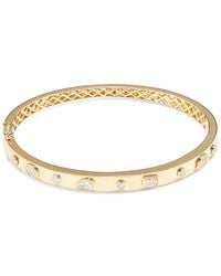 Effy - 14k Yellow Gold & 0.95 Tcw Diamond Bangle Bracelet - Lyst