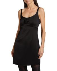 Rails - Rhys Satin Crepe Minidress - Lyst