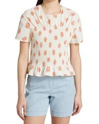Baum und Pferdgarten - Mynowa Smocked Top - Lyst