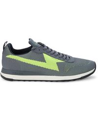 Paul Smith Rocket Recycled Mesh Running Style Trainers in Black - Lyst