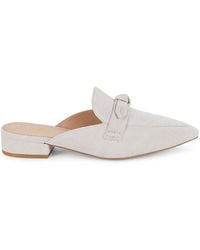 Cole Haan - Piper Point Toe Suede Mules - Lyst