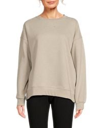 Calvin Klein - Dropped Shoulder Sweatshirt - Lyst