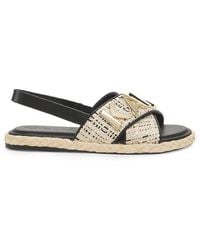 Karl Lagerfeld - Charla Slingback Sandal - Lyst
