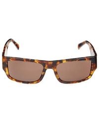 Versace - Ve4385 56Mm Rectangle Sunglasses - Lyst