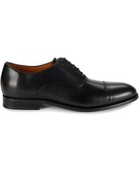 Saks Fifth Avenue - William Leather Oxfords - Lyst