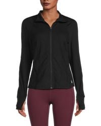 Spyder - Mockneck Zip Front Jacket - Lyst