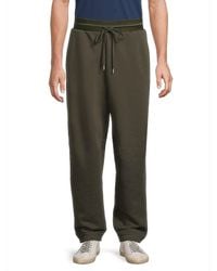 Helmut Lang - Curve Combed Cotton Jogger Sweatpants - Lyst