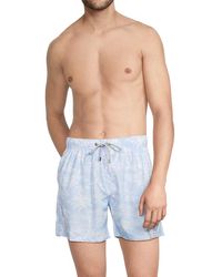 Vintage Summer - Tropical Print 4-way Stretch Volley Shorts - Lyst