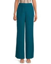 Calvin Klein - Straight-Leg Flat-Front Pants - Lyst