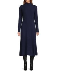 10 Crosby Derek Lam - Wool Turtleneck Midi-Dress - Lyst