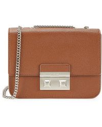saint laurent monogram card case in grain de poudre embossed leather