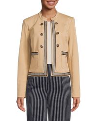 Tommy Hilfiger - Button Open Front Jacket - Lyst