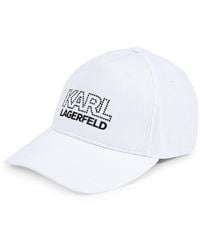 Karl Lagerfeld - Logo Baseball Cap - Lyst