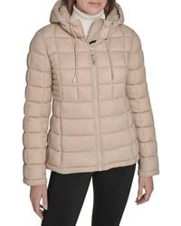 Tommy Hilfiger - Hooded Packable Puffer Jacket - Lyst