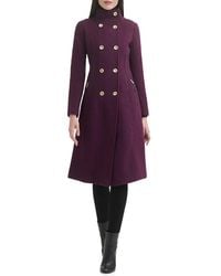 Guess - Double-breasted Walker Coat - Lyst