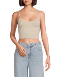 Alice + Olivia - Maude Wool-Blend Bralette - Lyst