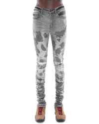 Cult Of Individuality - Punk Nomad High Rise Distressed Jeans - Lyst