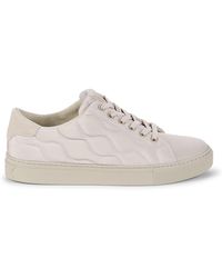 GREATS Royale Quilted Lace-up Sneakers - Grey
