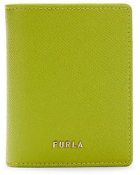 Furla - Logo Leather Bifold Wallet - Lyst
