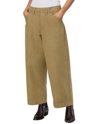 Rag & Bone - Banks Wide-Leg Cotton Pants - Lyst