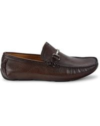 Saks Fifth Avenue - Leather Bit Driving Loafers - Lyst