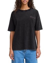 Ichi - Drop Shoulder Graphic T-Shirt - Lyst