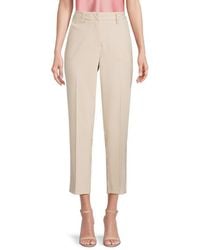 Bagatelle - Cropped Flat Front Straight Fit Pants - Lyst