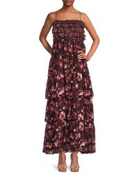 Cami NYC - Helena Floral Tiered Maxi Dress - Lyst